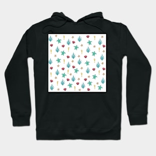 Ocean Pattern Hoodie